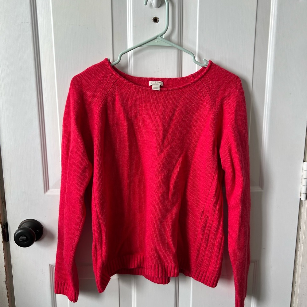 Hot Pink J. Crew Sweater